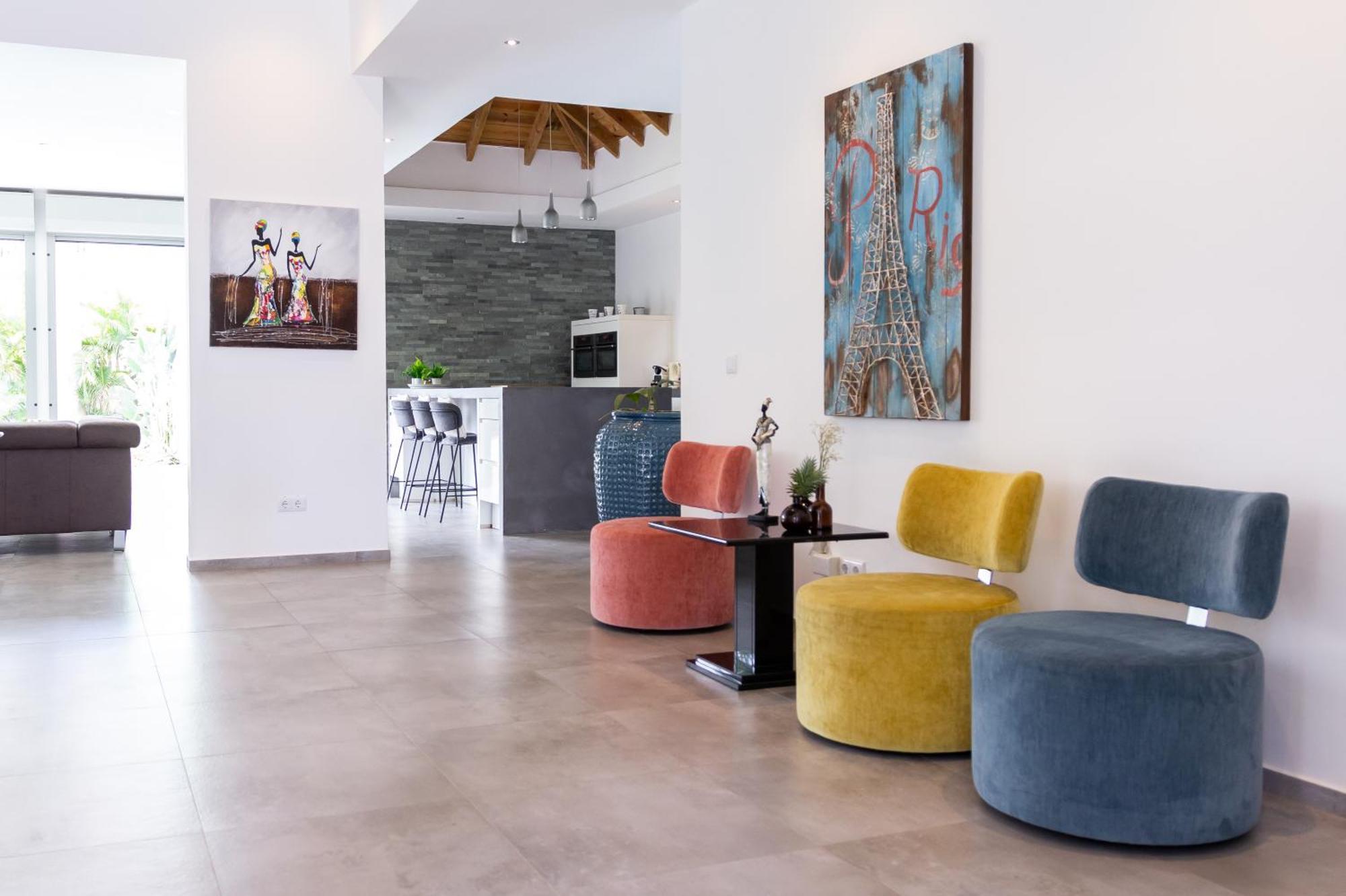 Stylish 4 Bedroom Modern Villa Design, Walking Distance From The Beach Jan Thiel 외부 사진
