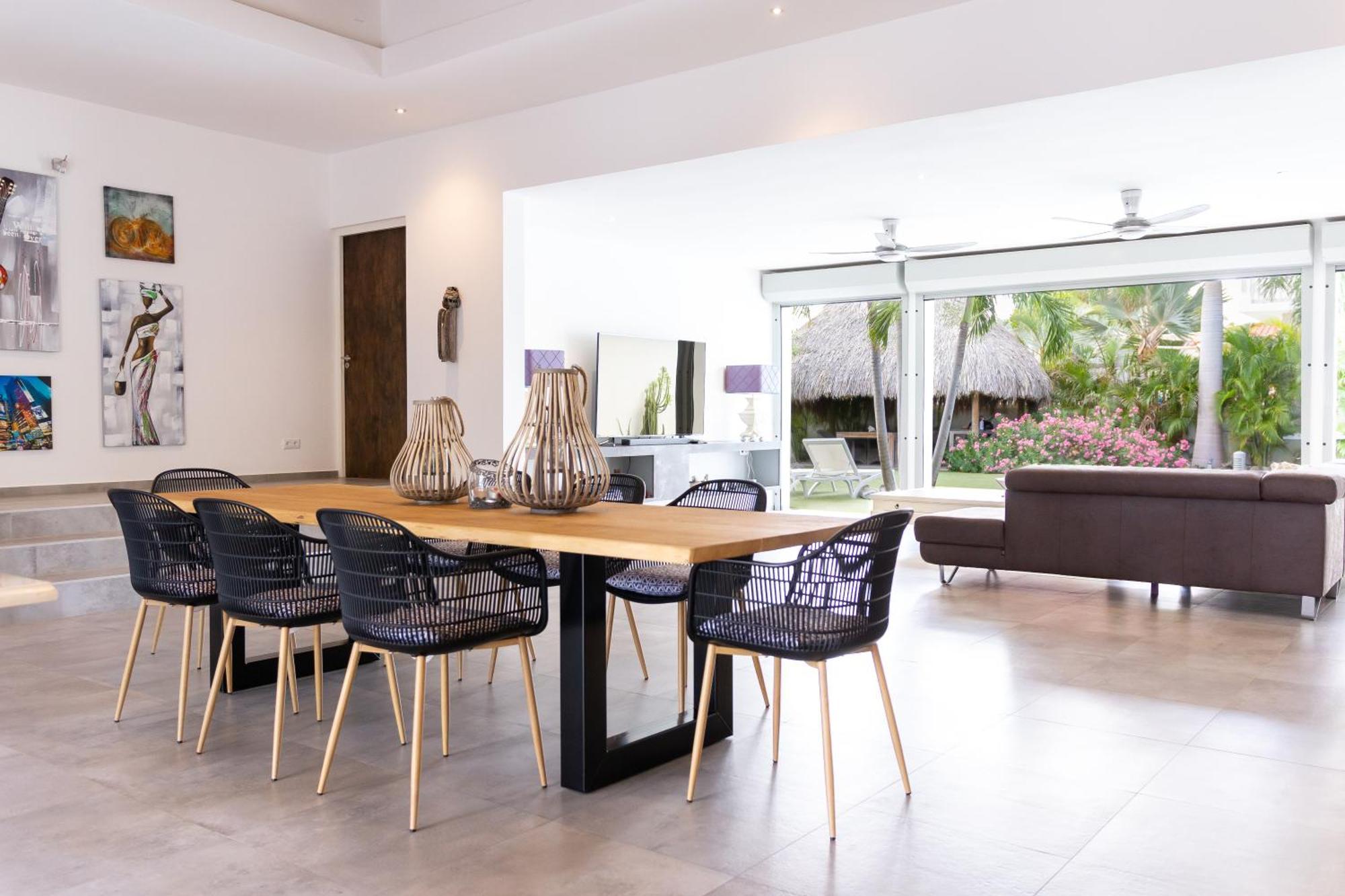 Stylish 4 Bedroom Modern Villa Design, Walking Distance From The Beach Jan Thiel 외부 사진